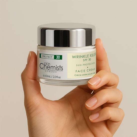 skinChemists Faltenbekämpfende Anti-Aging-Tagescreme mit Sonnenschutz, LSF 30, 60 ml - Image 5
