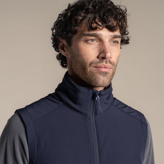 Craghoppers - "Expert Basecamp II" Weste für Herren, Softshell (Dunkel-Marineblau) - Image 5