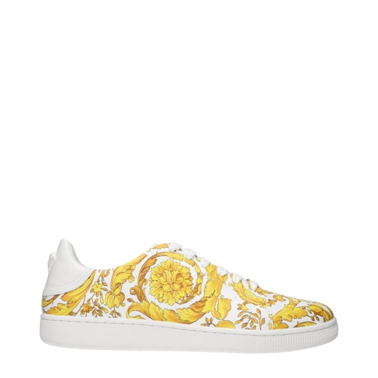 Versace Weiße Leder Sneaker - Image 1