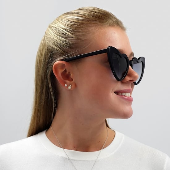 Saint Laurent Cat Eye Damen Schwarz Blau Gradient Sonnenbrille - Image 6
