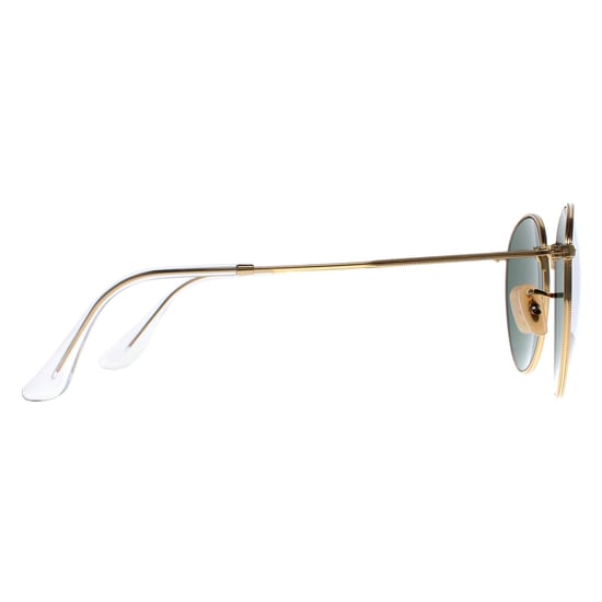 Ray-Ban Sonnenbrille rund Metall 3447 001 Gold Grün 53mm - Image 4