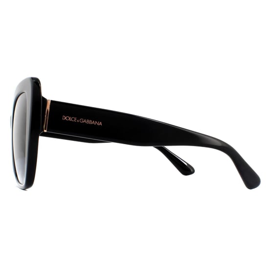 Lunettes De Soleil Dolce & Gabbana DG4348 501/8G Dégradé Gris Noir - Image 3