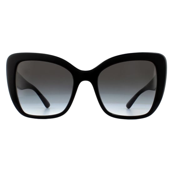Lunettes De Soleil Dolce & Gabbana DG4348 501/8G Dégradé Gris Noir - Image 1