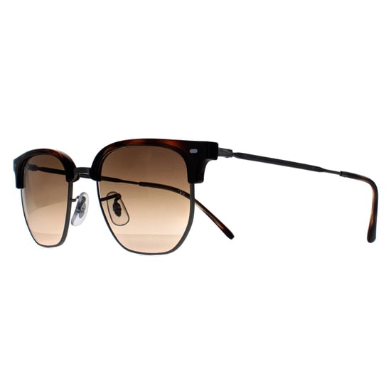 Ray-Ban Square Unisex Havanna Braun Gradient RB4416 Neu Clubmaster - Image 2