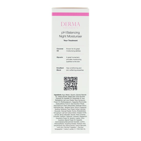 Derma Treatments Ph Balancing Night Moisturiser 50ml - Image 3