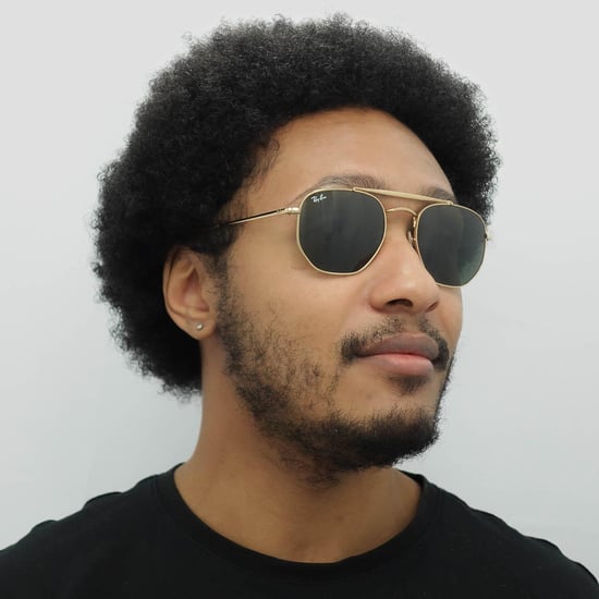 Ray-Ban Sonnenbrille Marshal 3648 001 Gold Grün G-15 - Image 5
