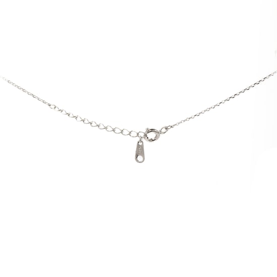 Luxenter, Khosar-Halskette aus 925er Sterlingsilber und rhodiniertem Onyx - Image 5