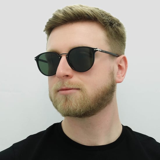 Persol Sonnenbrille PO3210S 95/31 Schwarz Grün 54mm - Image 6
