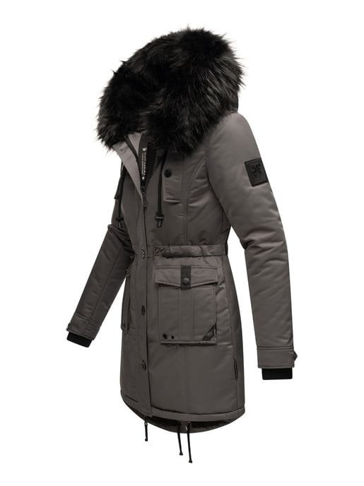 Navahoo Damen Winterjacke Luluna-Princess – Warm, Stylisch & Mit Teddyfell und Kunstfellkragen - Image 3