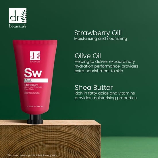 Dr. Botanicals Erdbeer-Anti-Aging-Gesichtsmaske für die Nacht, 50 ml - Image 2