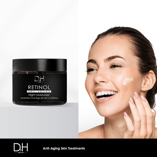 Dr H Retinol Anti-Ageing Nachtcreme 60 ml + Retinol Anti-Ageing Gesichtsserum 30 ml - Image 5