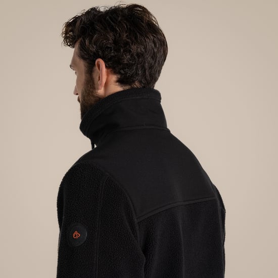 Craghoppers - "Morley" Fleecejacke für Herren (Schwarz) - Image 4