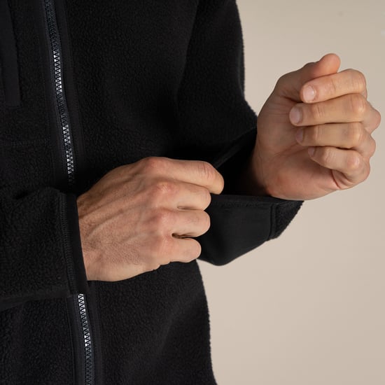 Craghoppers - "Morley" Fleecejacke für Herren (Schwarz) - Image 6