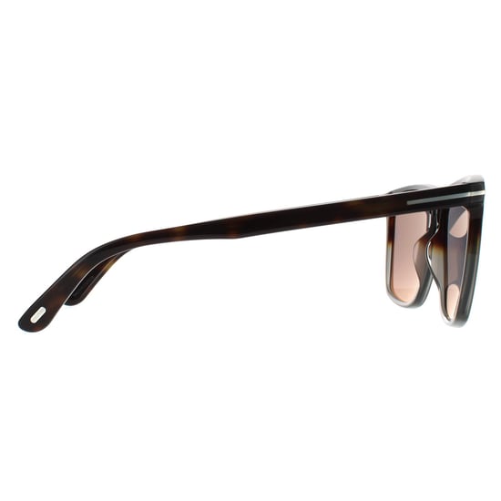 Tom Ford Rectangle Herren farbig Havanna Grau Spiegel - Image 4