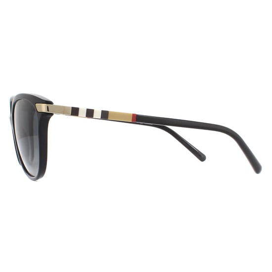 Lunettes De Soleil Burberry BE4216 3001T3 Dégradé Gris Noir Polarisé - Image 3