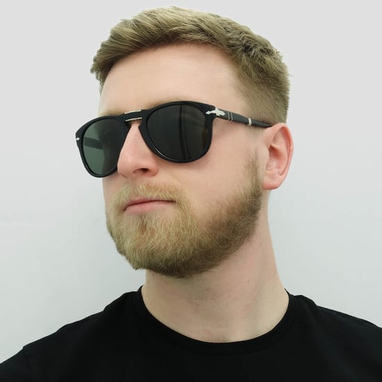 Lunettes de soleil polarisées vertes noires de Persol - Image 6