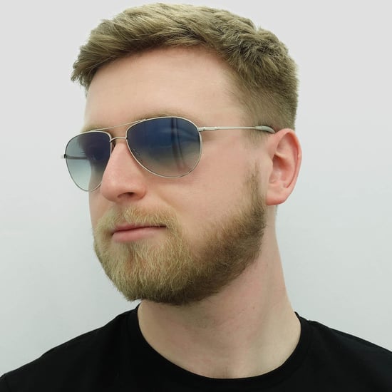 Lunettes De Soleil Oliver Belglasses Benedict 1002 5241/3F Argent Chrome Saphir VFX - Image 6