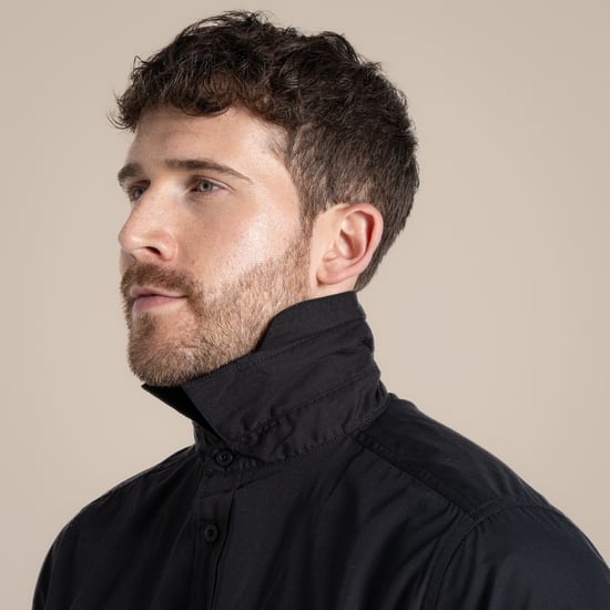 Craghoppers - "Expert Kiwi" Hemd für Herren kurzärmlig (Schwarz) - Image 6