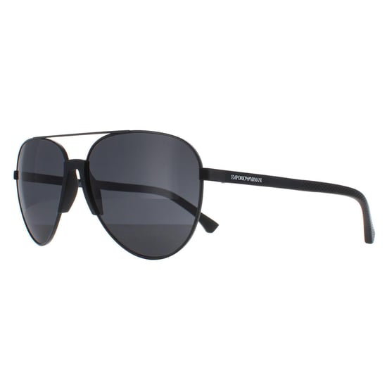 Emporio Armani Sonnenbrille 2059 320387 Matt Schwarz Grau - Image 2