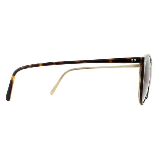 Oliver Peoples Runde Herren Horn Braun Sonnenbrille - Image 4