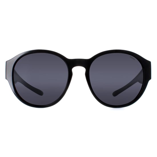 INVU Round Womens Schwarz Grau Polarized E2000 - Image 1
