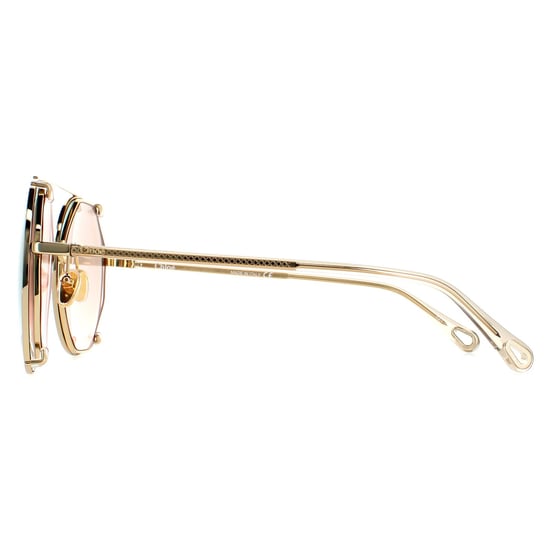Chloe Rund Damen Gold Grün Farbverlauf CH0041S - Image 3