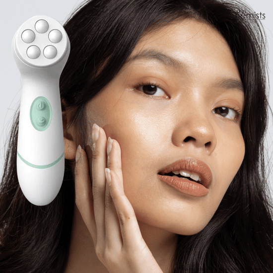 skinChemists Hochwertige Gesichts- und Körperreinigungsbürste – 4 Bürstenköpfe - Image 5