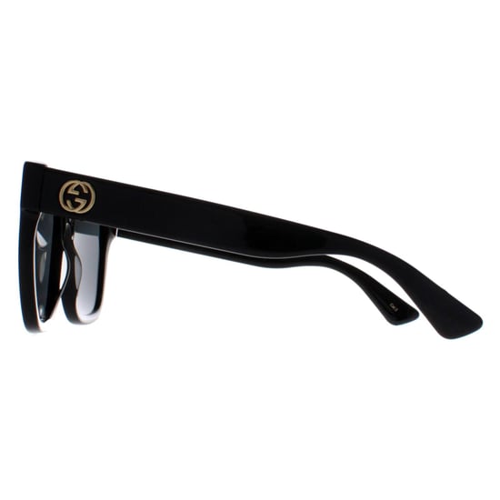 Gucci Square Damen Schwarz Grau GG0034SN - Image 3