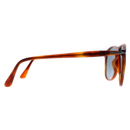 Persol Sonnenbrille 9649 96/56 Terria di Siena Schildkröte Blau - Image 4
