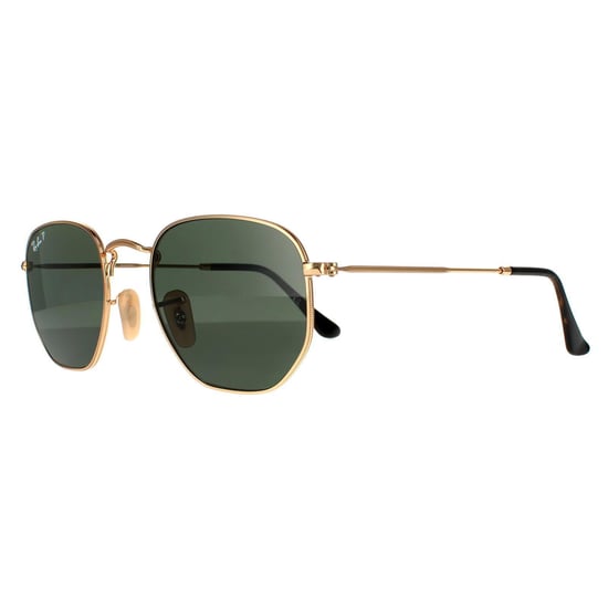 Ray-Ban Square Unisex Gold G-15 Grün Polarisierte Sonnenbrille - Image 2