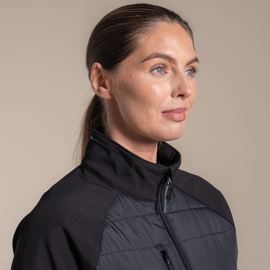 Craghoppers - "Expert Compresslite" Hybridjacke für Damen (Schwarz) - Image 4