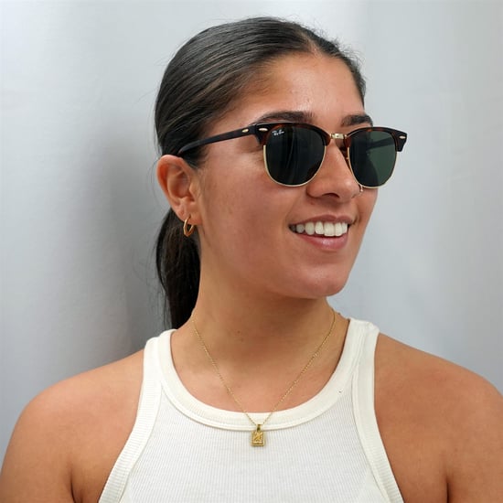 Ray-Ban Runde Unisex-Sonnenbrille Havanna Grün - Image 5