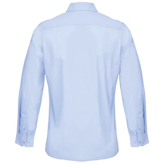 SOLS - "Bailey" Hemd für Herren/Damen Unisex, Popelin, Langärmlig (Himmelblau) - Image 2
