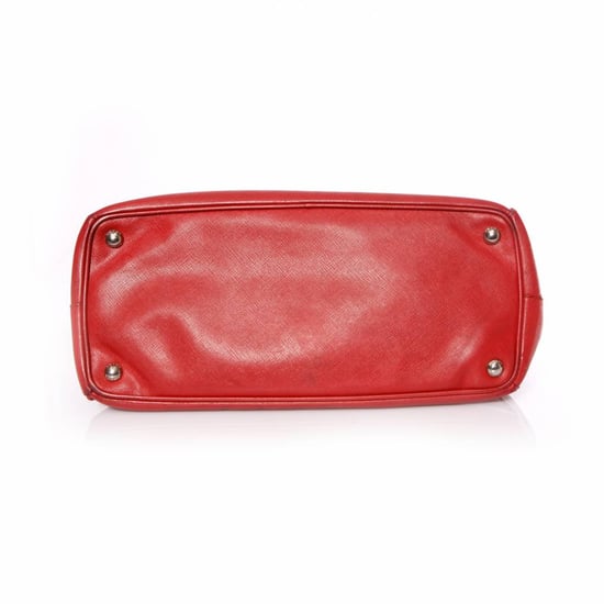 Prada Galleria Tote Bag aus rotem Saffiano-Leder. - Image 6