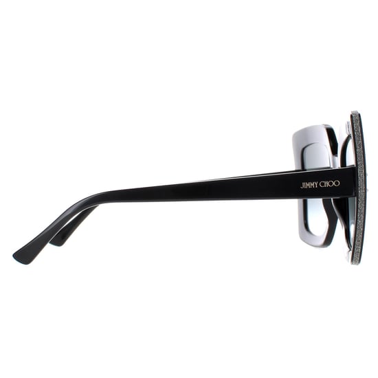 Jimmy Choo Square Womens Schwarz Dunkelgrau Gradient AURI/G/S - Image 4