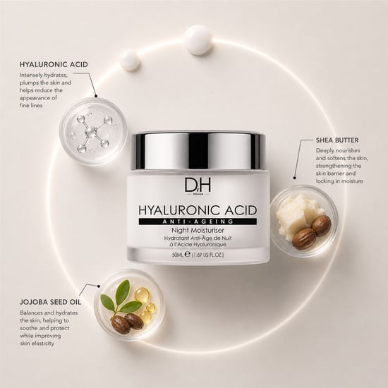 Dr H Hyaluronsäure Anti-Aging Nachtcreme 50 ml - Image 2