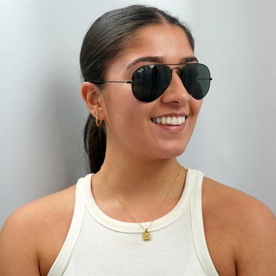 Ray-Ban Lunettes De Soleil Aviator 3025 L2823 Noir Vert - Image 6