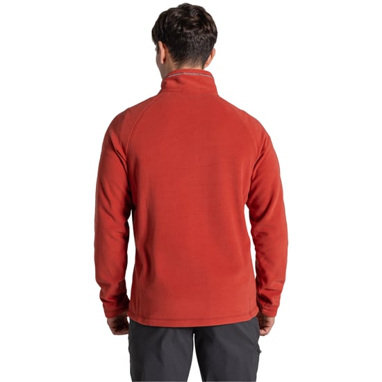 Craghoppers - "Corey VI" Fleece-Oberteil, mit halbem Reißverschluss für Herren (Dunkler Feldspat) - Image 3