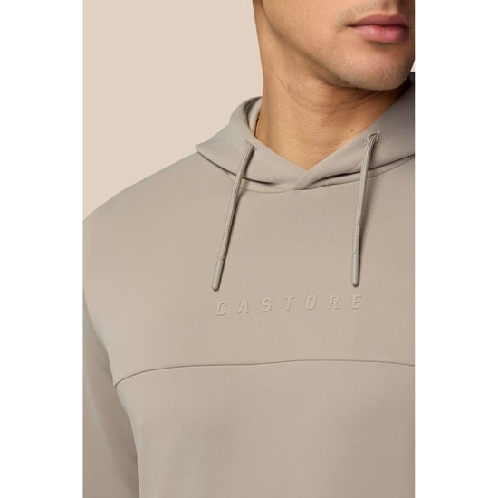 Castore Scuba Hoodie Polyester Herren Braun Kapuzensweatshirt - Image 6