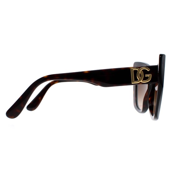 Dolce & Gabbana Cat Eye Damen Havanna Braun Farbverlauf DG4405 - Image 4