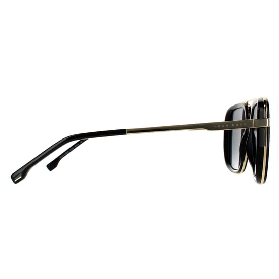 Hugo Boss Aviator Herren Schwarz Gold Grau 90041091 - Image 4