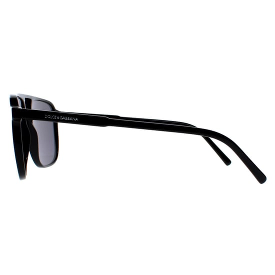 Dolce & Gabbana Pilotenbrille Männer Schwarz Grau Polarisiert DG4423 - Image 3