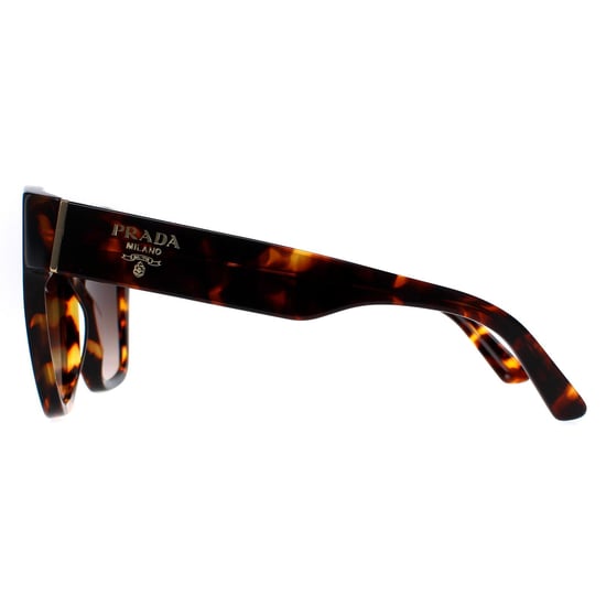 Prada PR17ZS VAU6S1 Honey tortoise brown gradient sunglasses - Image 3