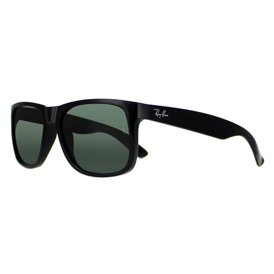 Ray-Ban Sonnenbrille Justin 4165 601/71 Glänzend Schwarz Grün - Image 2