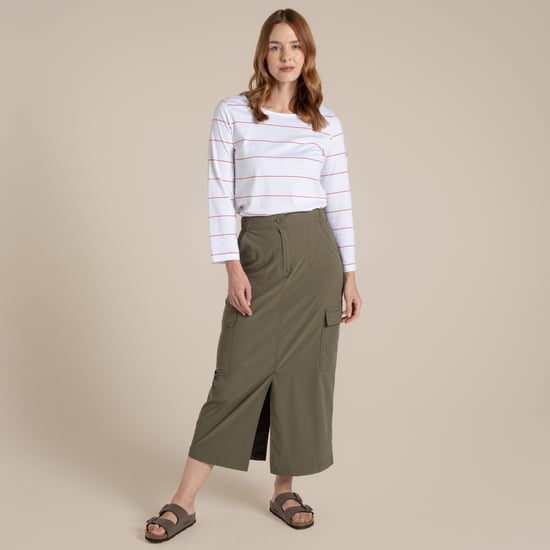 Craghoppers - "Pro" Midirock für Damen, Nosilife (Wilde Olivefarbe) - Image 1