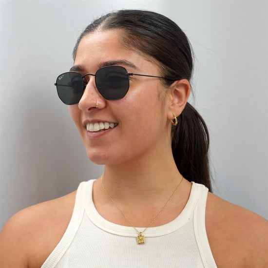 Ray-Ban Square Unisex poliert schwarz/grün polarisiert hexagonal RB3548N Sonnenbrille - Image 6