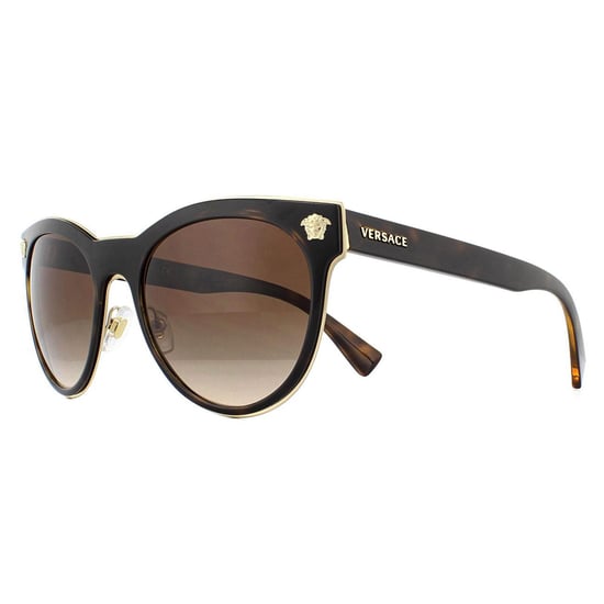Versace Sonnenbrille VE2198 125213 Dunkle Havanna Braun Gradient - Image 2