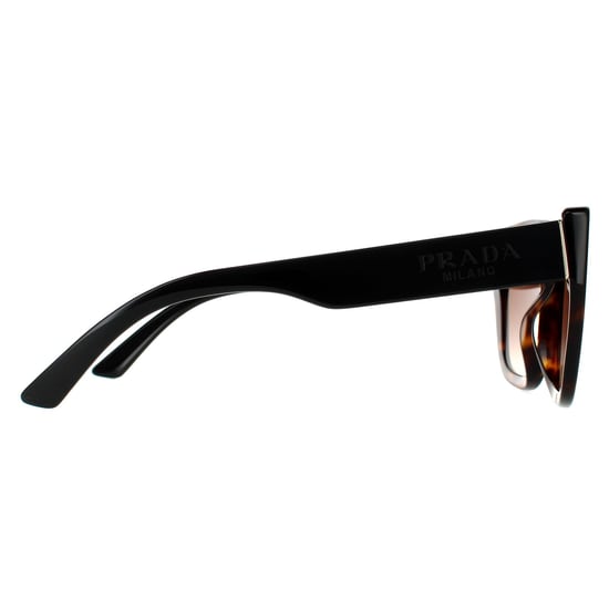 Prada Rectangle Womens Havanna Braun Gradient Sonnenbrille - Image 4