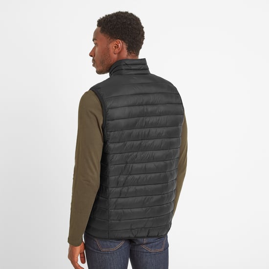 Gibson Mens Gilet Black - Image 2
