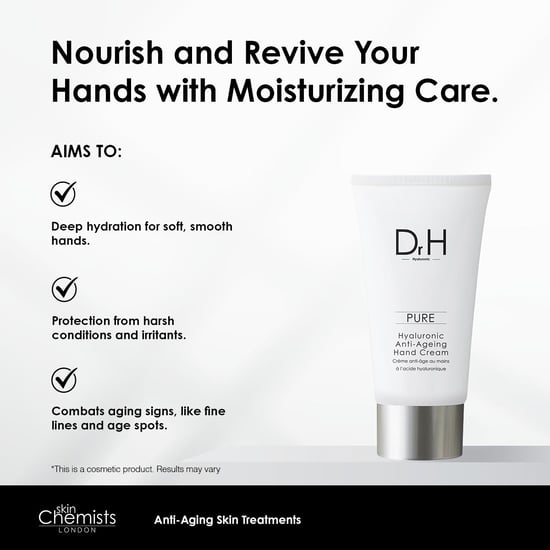 Dr H Anti-Aging-Handcreme mit Hyaluronsäure, 50 ml - Image 6
